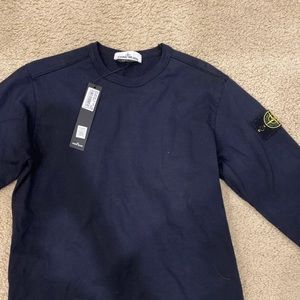 Black stone island long sleeve